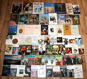 69 Bücher in französischer Sprache - livres francais - Romane (romans) und Sachbücher (non-fictio...