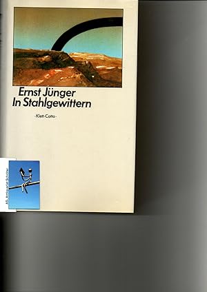 In Stahlgewittern. [signiert, signed, Widmung an Mayer-Vorfelder].