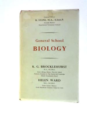 Bild des Verkufers fr General School Biology zum Verkauf von World of Rare Books