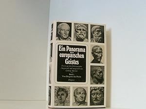 Seller image for Ein Panorama europischen Geistes, Bd. 1: Von Diogenes bis Plotin Bd. 1. Von Diogenes bis Plotin for sale by Book Broker