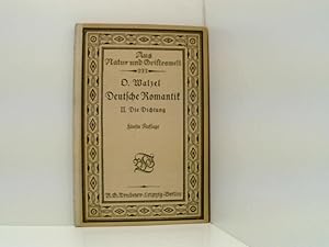 Seller image for Deutsche Romantik II. Die Dichtung. for sale by Book Broker