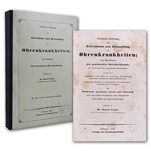 Bild des Verkufers fr Practische Anleitung zur Erkenntniss und Behandlung der Ohrenkrankheiten. zum Verkauf von Antiquariat Gerhard Gruber