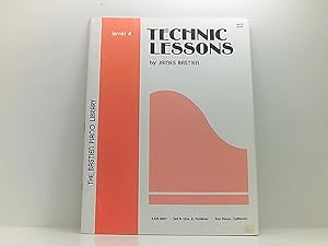 Imagen del vendedor de Bastien Piano Library Technic Lessons Level 4 Pf a la venta por Book Broker