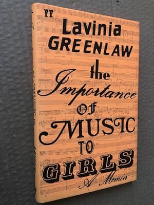 Seller image for The Importance of Music to Girls for sale by Raymond Tait