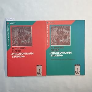 Bild des Verkufers fr Philosophandi studium. (2 HEFTE) / Teil 1., Textauswahl mit Wort- und Sacherluterungen + Teil 2., Arbeitskommentar und Zweittexte zum Verkauf von Gebrauchtbcherlogistik  H.J. Lauterbach