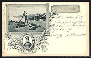 Ansichtskarte Wesel, Heldentod der 11 Schillschen Offiziere 1809