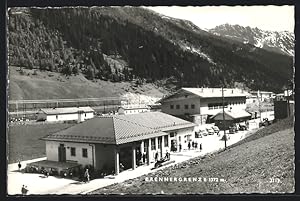 Ansichtskarte Brennerpass, Partie an der Grenze