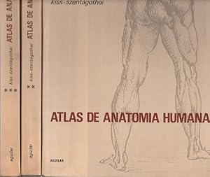 Imagen del vendedor de Atlas de anatoma humana. III tomos a la venta por Librera Cajn Desastre