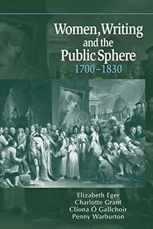 Imagen del vendedor de Women Writing Pub Sphere 1700-1830 a la venta por WeBuyBooks