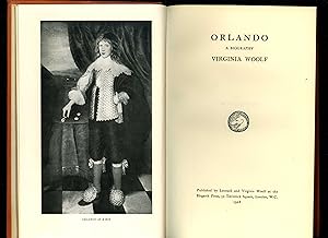 Bild des Verkäufers für ORLANDO: A Biography (First edition - first impression) zum Verkauf von Orlando Booksellers