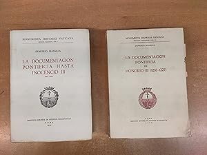 La Documentacion pontificia hasta Inocencio III (965-1216) (Vol. 1) - La Documentacion pontificia...