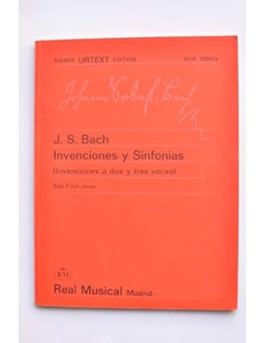 Imagen del vendedor de Invenciones y sinfonas (Invenciones a dos y tres voces) a la venta por LIBRERA SOLAR DEL BRUTO