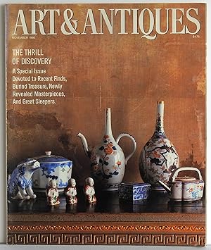 Bild des Verkufers fr Art & Antiques Magazine November 1986 zum Verkauf von Argyl Houser, Bookseller