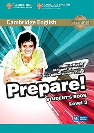 Imagen del vendedor de Cambridge English Prepare! Level 3 Student's Book a la venta por WeBuyBooks