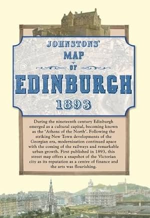 Imagen del vendedor de Map of Edinburgh, 1893 a la venta por WeBuyBooks