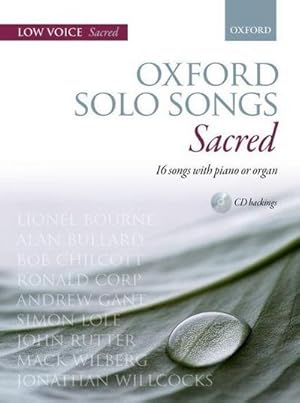 Bild des Verkufers fr Oxford Solo Songs: Sacred zum Verkauf von AHA-BUCH GmbH