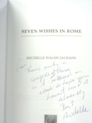 Seller image for Seven Wishes in Rome for sale by World of Rare Books