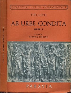 Imagen del vendedor de Ab Urbe Condita Liber I a la venta por Biblioteca di Babele