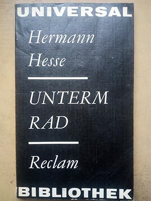 Seller image for Unterm Rad for sale by Versandantiquariat Jena