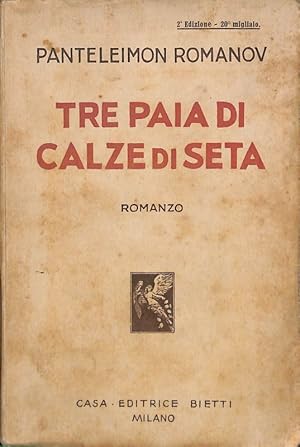 Seller image for Tre paia di calze di seta for sale by FolignoLibri