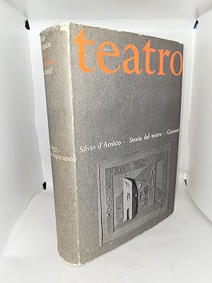 Seller image for Storia del teatro drammatico IV Il teatro contemporaneo for sale by Studio Bibliografico Stendhal