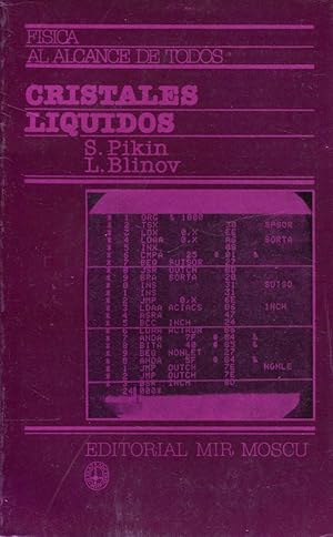 Imagen del vendedor de Cristales lquidos a la venta por Rincn de Lectura