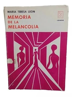 Seller image for Memoria De La Melancolia for sale by Librera Aves Del Paraso