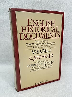 English Historical Documents c. 500-1042