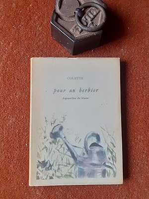 Pour un herbier - Aquarelles de Manet