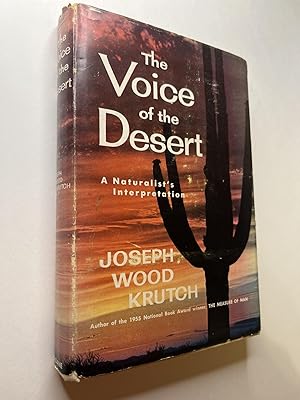 Imagen del vendedor de The Voice of the Desert: A Naturalist's Interpretation a la venta por Rural Hours (formerly Wood River Books)