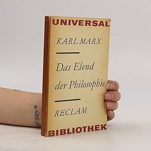 Bild des Verkufers fr Das Elend der Philosophie zum Verkauf von Bookbot