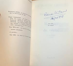 Ma part de vérité. De la rupture à lunité