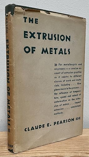 Image du vendeur pour The Extrusion of Metals mis en vente par Chaparral Books