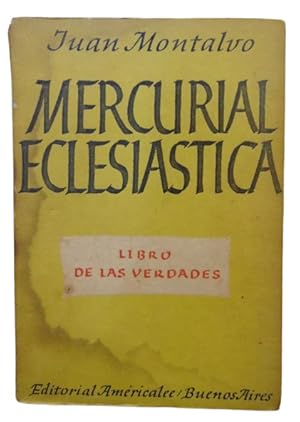 Mercurial Eclesiastica Libro De Las Verdades