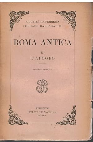 Imagen del vendedor de Roma antica II a la venta por Books di Andrea Mancini