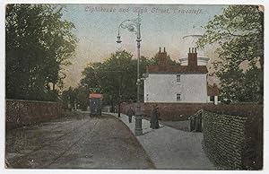 Lighthouse Lowestoft Tram 1911 Postcard