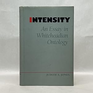 INTENSITY: AN ESSAY IN WHITEHEADIAN ONTOLOGY (VANDERBILT LIBRARY OF AMERICAN PHILOSOPHY)