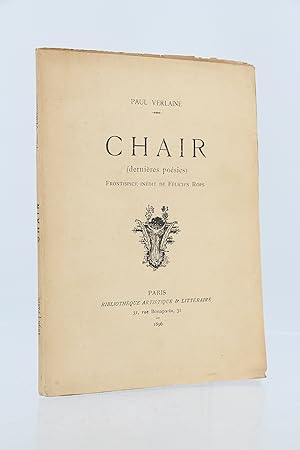 Image du vendeur pour Chair mis en vente par Librairie Le Feu Follet