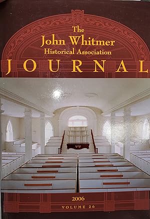 The John Whitmer Historical Association Journal, Volume 26, 2006