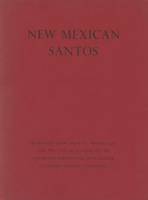 Image du vendeur pour NEW MEXICAN SANTOS (COVER TITLE) mis en vente par BUCKINGHAM BOOKS, ABAA, ILAB, IOBA