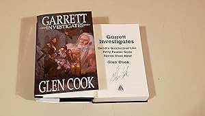 Bild des Verkufers fr Garrett Investigates(Deadly Quicksilver Lies- Petty Pewter Gods- Faded Steel Heart: Signed zum Verkauf von SkylarkerBooks