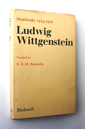 Bild des Verkufers fr Ludwig Wittgenstein Notebooks 1914-1916 zum Verkauf von Vortex Books