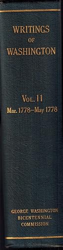 Imagen del vendedor de The Writings of George Washington from the Original Manuscript Sources, 1745-1799. Volume 11 a la venta por UHR Books