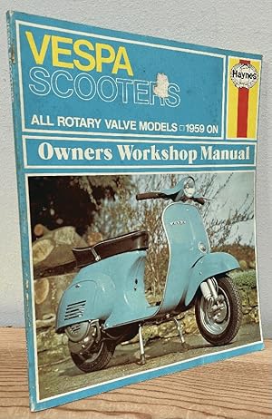 Imagen del vendedor de Vespa Scooters, 1959 On: 90, 125, 150, 180 & 200cc, Owner's Workshop Manual a la venta por Chaparral Books