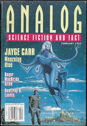 Imagen del vendedor de ANALOG Science Fiction/ Science Fact: February, Feb. 1993 a la venta por Books from the Crypt