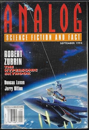 Imagen del vendedor de ANALOG Science Fiction/ Science Fact: September, Sept. 1993 a la venta por Books from the Crypt
