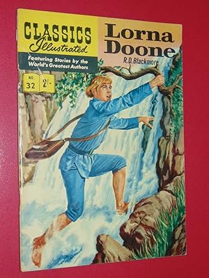 Bild des Verkufers fr Classics Illustrated #32 Lorna Doone. Good/Very Good 3.0 Australian Edition zum Verkauf von Serendipitous Ink
