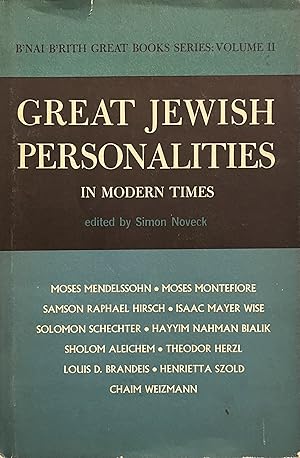 Great Jewish Personalities in Modern Times