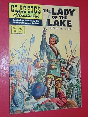 Classics Illustrated #28 The Lady Of The Lake. Very Good/Fine 5.0 Australian Edition