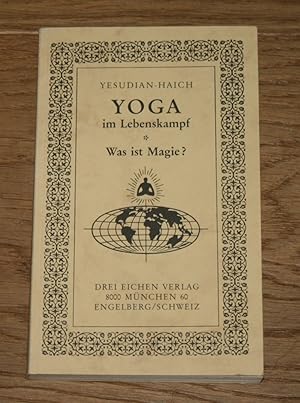 Image du vendeur pour Yoga im Lebenskampf. Was ist Magie? 2 Vortrge. mis en vente par Antiquariat Gallenberger